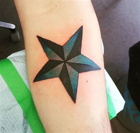 5 pointed star tattoo|5 Point Star Tattoo Meaning & Symbolism (Water)